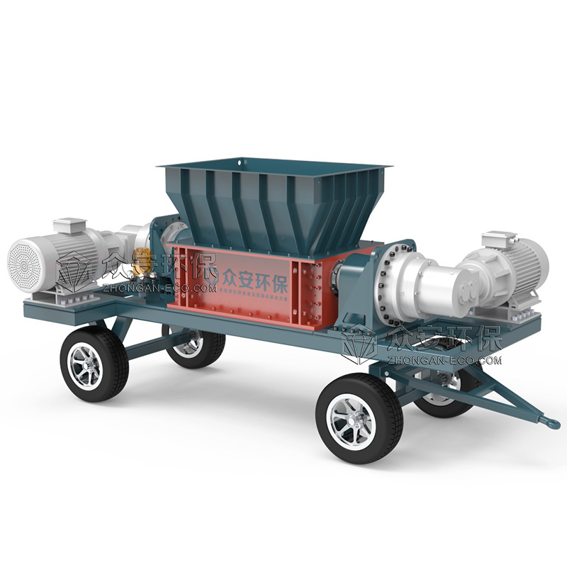 Мобильный завод по переработке отходов строительства и сноса (C&D) Измельчитель